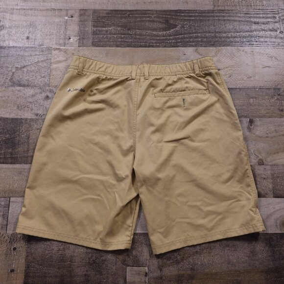 Columbia Cool Coil Omni-Shade Flex Shorts men's 38 khaki - Picture 10 of 10